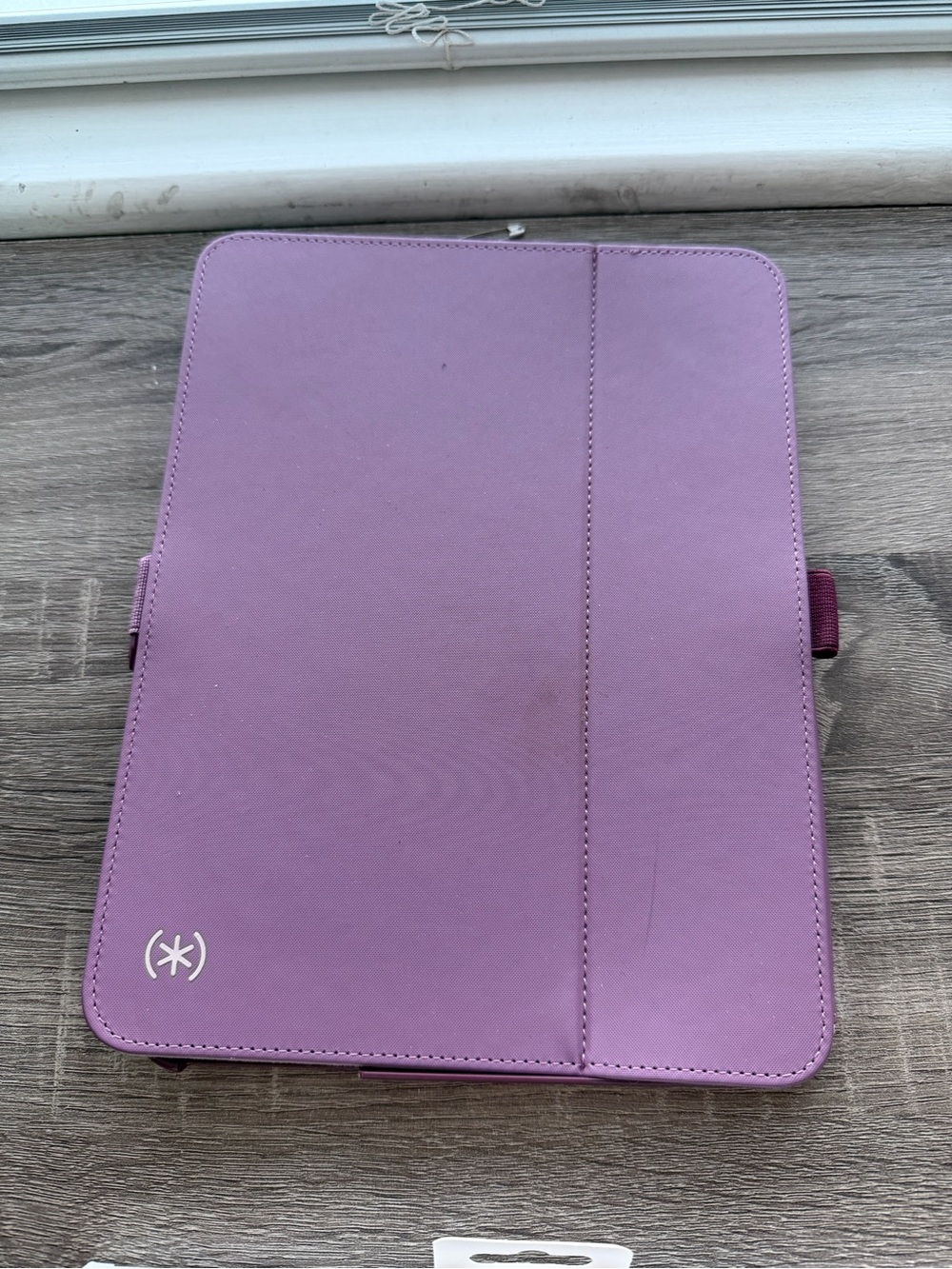 speck Purple Tablet Folio Case with Pen Loop